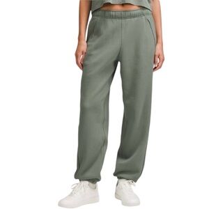 Lululemon Mid Rise Oversized-Fit  Jogger Regular XXS Green NWT